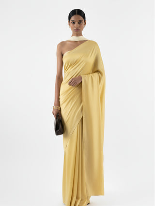 Traditional Yellow Saree
